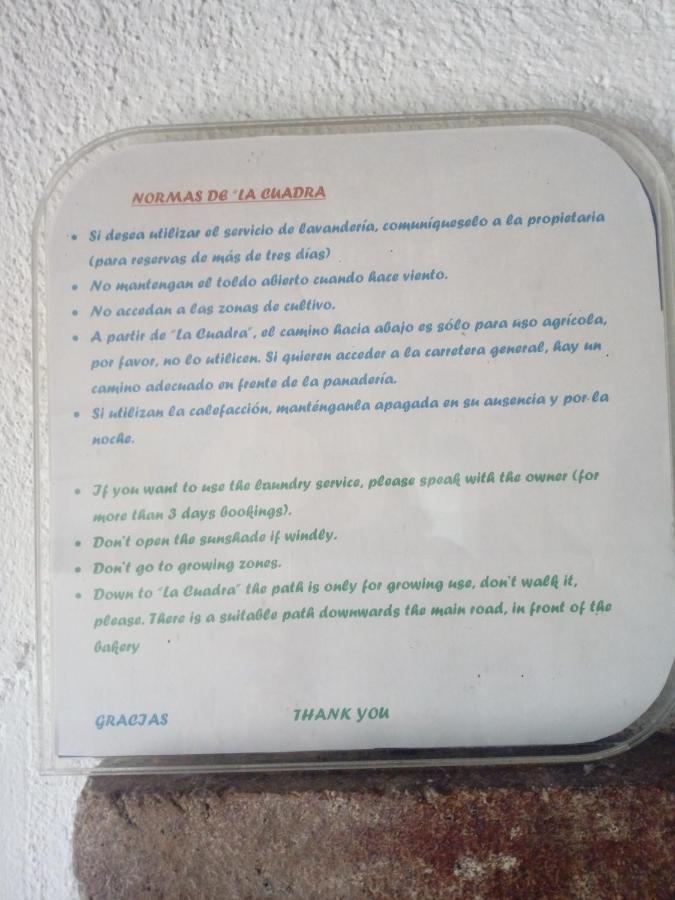 La Cuadra Villa Hermigua Kültér fotó
